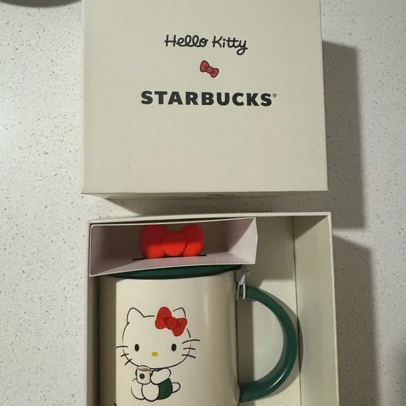 Hello Kitty x Starbucks Collab Mug - Picture 2 of 3